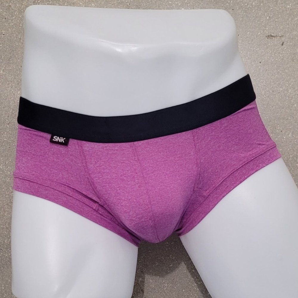 SNK PURPLE & NAVY BRIEF